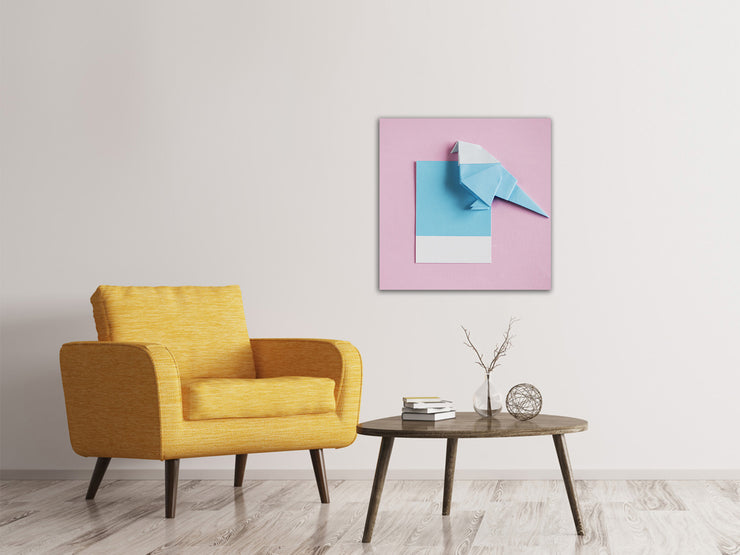 Vászonképek Origami bird