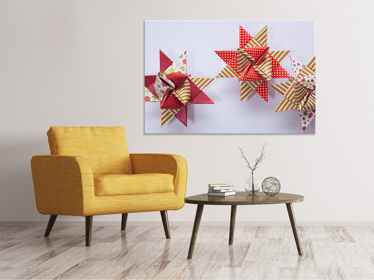 Vászonképek Star origami