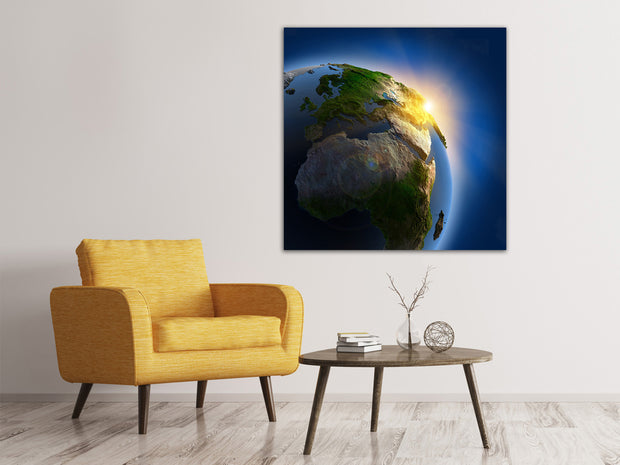 Vászonképek Sun And Earth