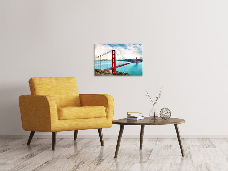 Vászonképek Red Golden Gate Bridge