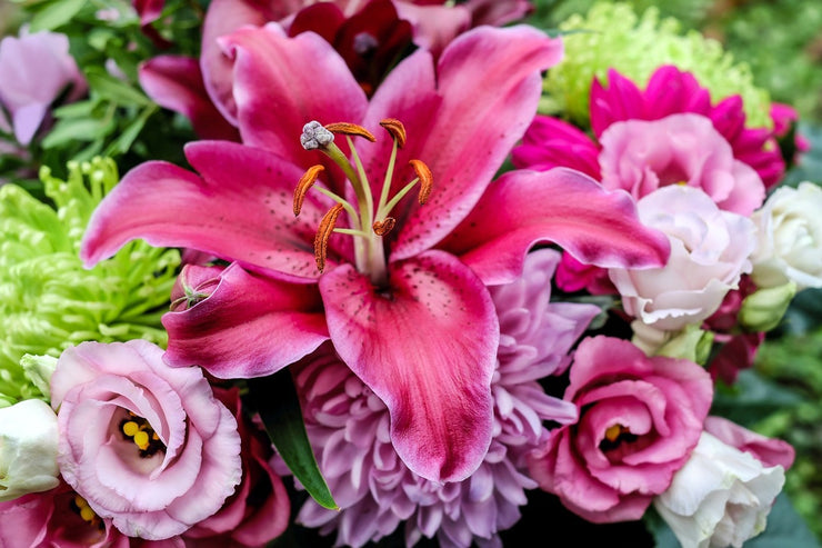 Fotótapéták Bouquet with lily