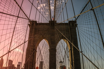 Fotótapéták Brooklyn Bridge Close up