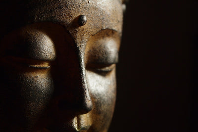 Fotótapéták Close up Buddha head