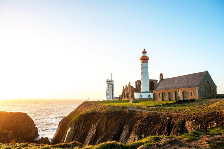 Fotótapéták The lighthouse at sunrise