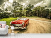 Fotótapéták A vintage car in Cuba