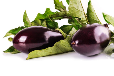 Fotótapéták Fresh eggplants