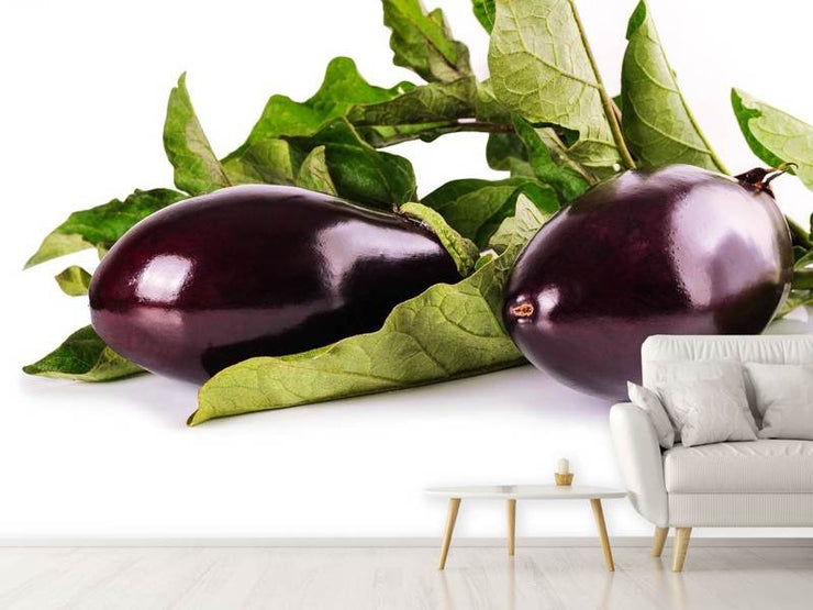 Fotótapéták Fresh eggplants