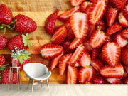 Fotótapéták Fresh strawberries