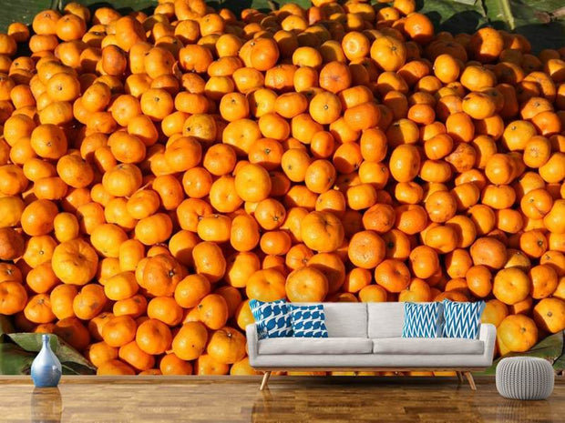 Fotótapéták Fresh mandarins