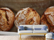 Fotótapéták Fresh rye bread rolls
