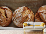 Fotótapéták Fresh rye bread rolls
