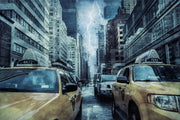 Fotótapéták Thunderstorm in New York