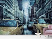 Fotótapéták Thunderstorm in New York