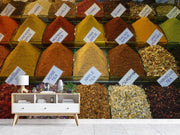 Fotótapéták Spices in the market