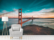 Fotótapéták Golden Gate in the light