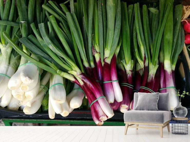 Fotótapéták spring onions