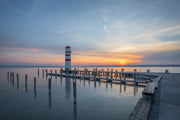 Fotótapéták Lighthouse in the sunset