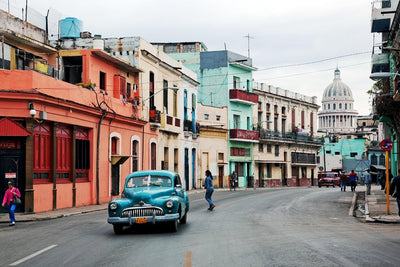 Fotótapéták Oldtimer Cuba