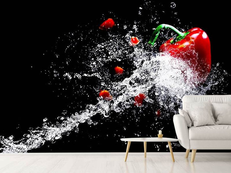 Fotótapéták Paprika Splash XL