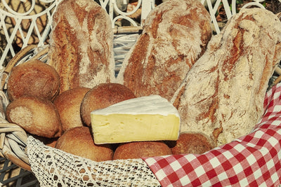 Fotótapéták Picnic bread basket