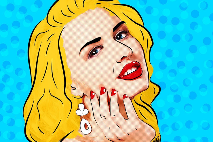 Fotótapéták Pop Art Beauty