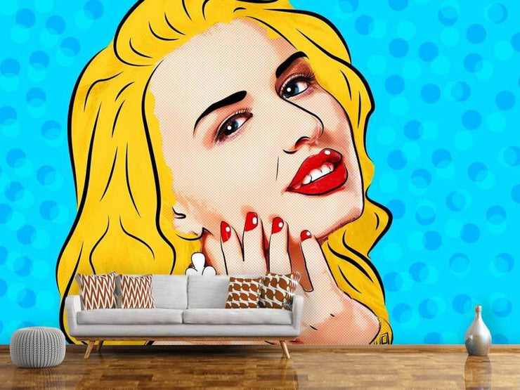 Fotótapéták Pop Art Beauty