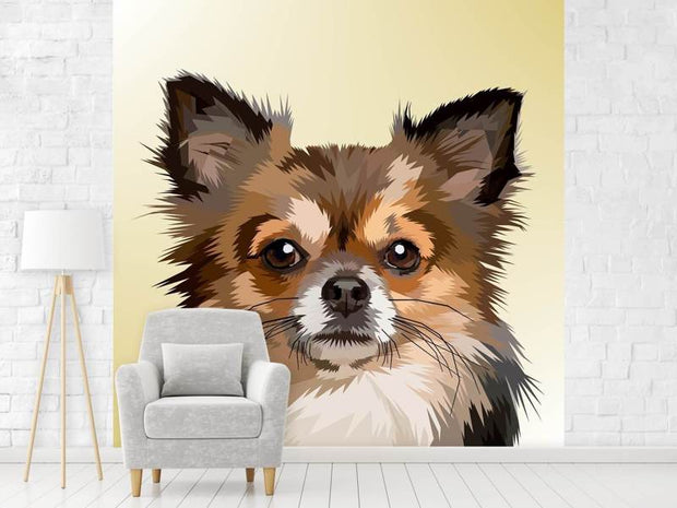 Fotótapéták Pop Art Dog Portrait