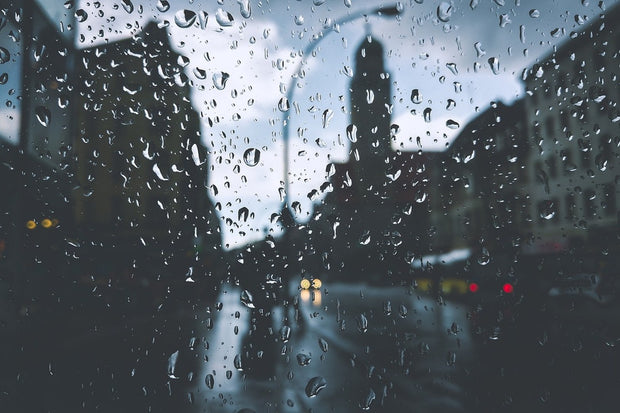 Fotótapéták Raindrops on the windowpane