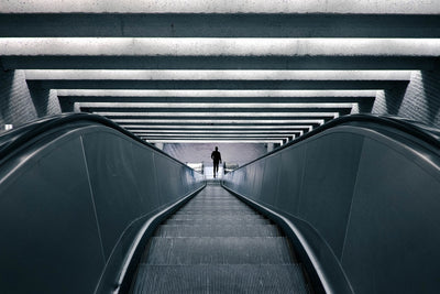 Fotótapéták Escalator downhill