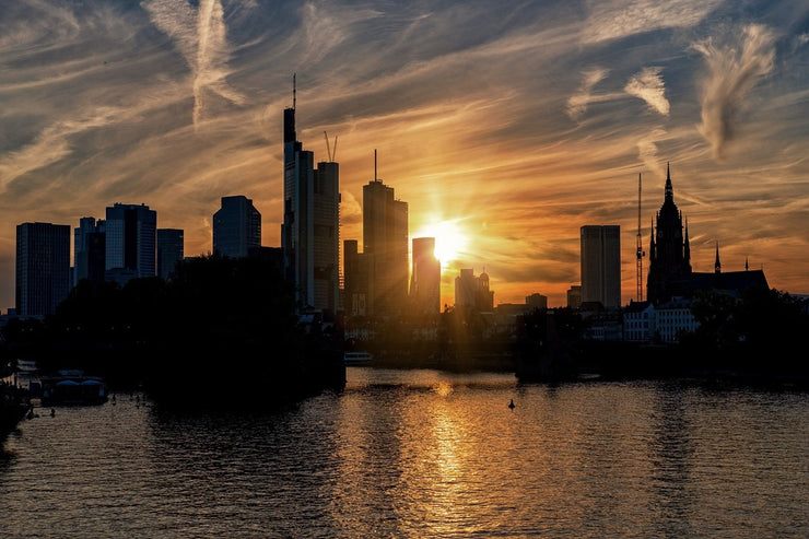 Fotótapéták Sunset on the skyline