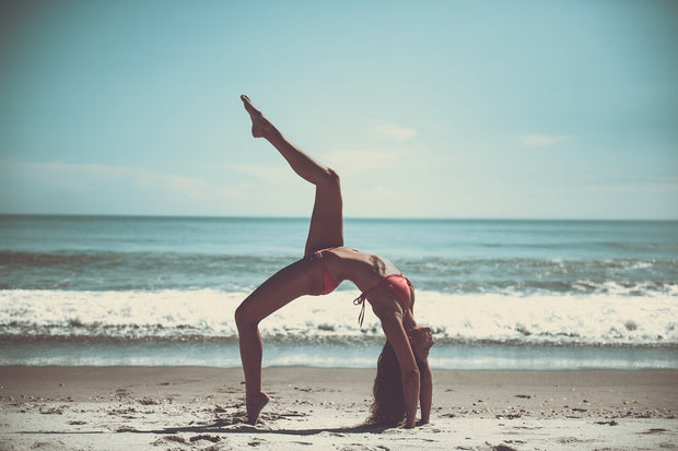 Fotótapéták Beach gymnastics