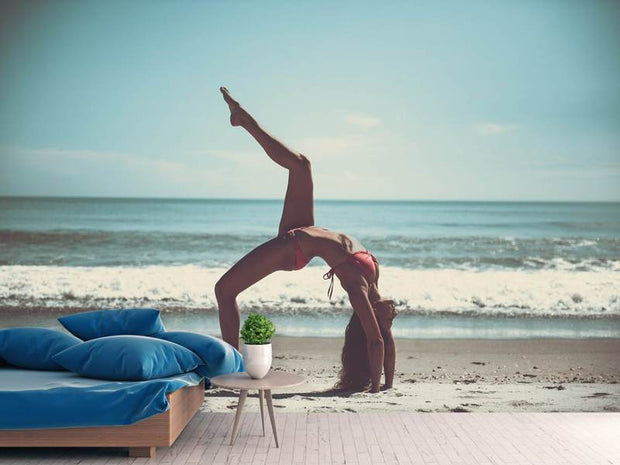 Fotótapéták Beach gymnastics