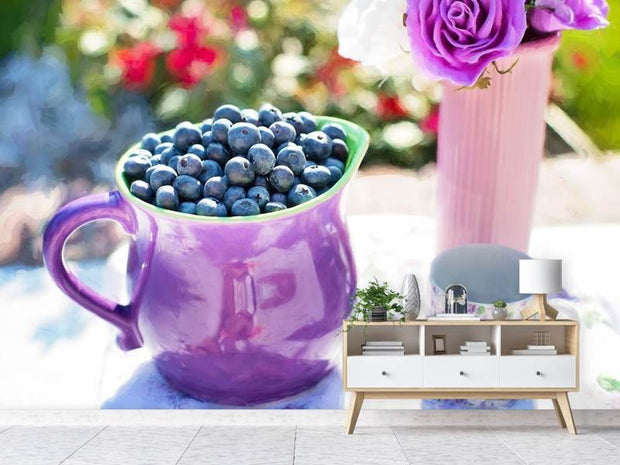 Fotótapéták Sweet blueberries