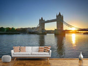 Fotótapéták Tower Bridge in the sunset