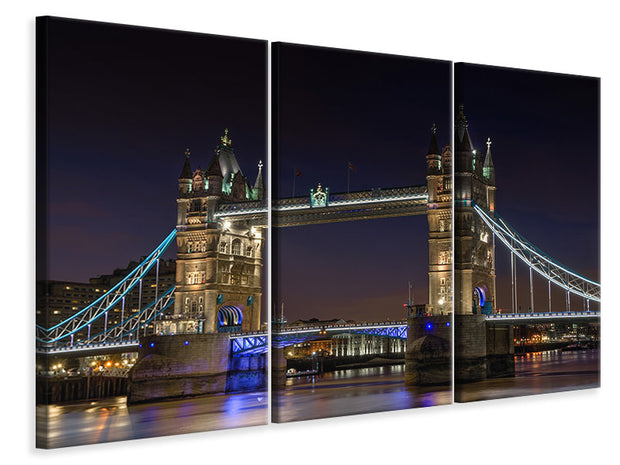 3 darab Vászonképek Neo-Gothic Tower Bridge