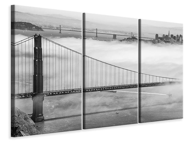 3 darab Vászonképek Golden Gate Bridge