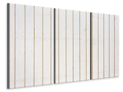 3 darab Vászonképek Mediterranean Wood