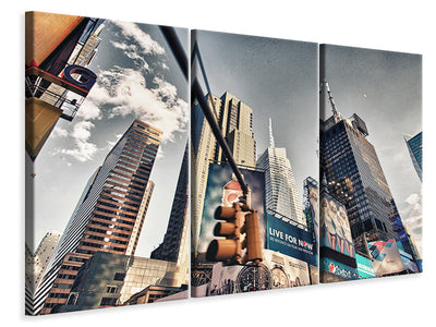 3 darab Vászonképek Times Square