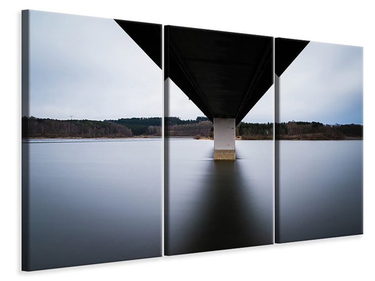 3 darab Vászonképek At the long bridge