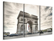 3 darab Vászonképek Arc de Triomphe