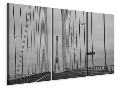 3 darab Vászonképek Normandy bridge