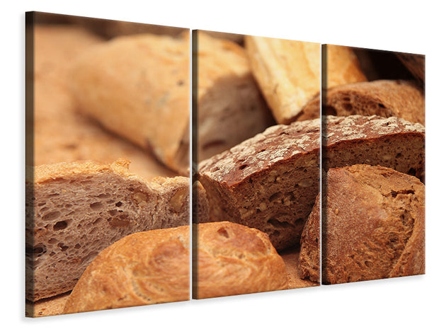3 darab Vászonképek The breads