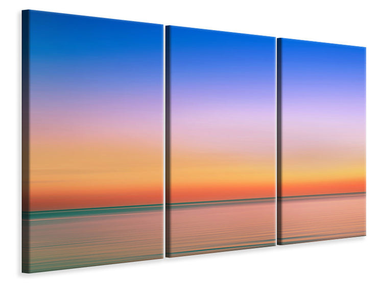 3 darab Vászonképek Colorful sea view