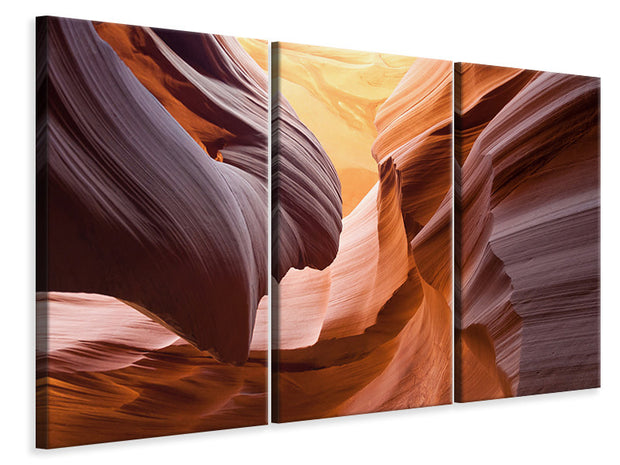 3 darab Vászonképek Grand Antelope Canyon