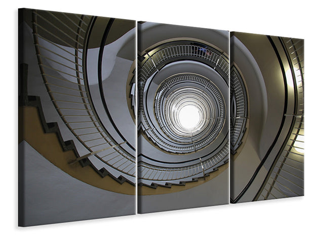3 darab Vászonképek High spiral staircase