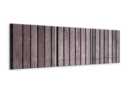 3 darab Vászonképek Panoramic Wood Wall