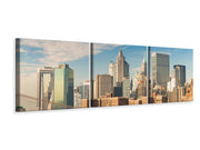 3 darab Vászonképek Panoramic New York Skyline