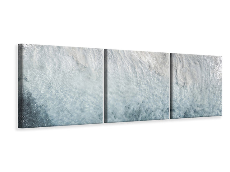 3 darab Vászonképek Panoramic Ice art