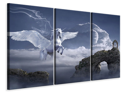 3 darab Vászonképek Pegasus
