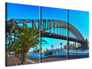3 darab Vászonképek Top weather in Sydney